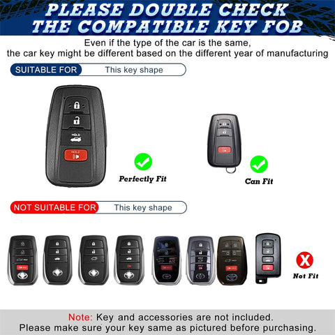 Green TPU Full Seal Remote Control Key Fob Cover For Toyota Camry C-HR 2018-UP