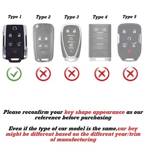 2X White TPU Full Cover Smart Key Fob Cover For Chevy Colorado Silverado Tahoe