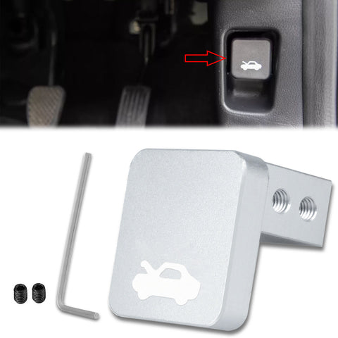 Billet Aluminum Hood Latch Release Pull Handle Cable Repair Kit Replacement For Honda Civic 1996-2011, Honda CR-V 1997-2006, Honda Element 2003-2011, Honda Ridgeline 2006-2014