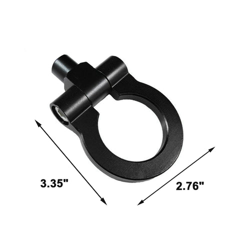 Set Tow Hook+Tire Valve Stem Caps+Release Fasteners For Honda Fit Jazz 2015-2018