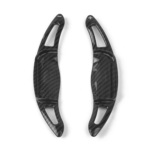 Carbon Fiber ABS Steering Wheel Paddle Shifter Extension For Toyota Camry 2018+