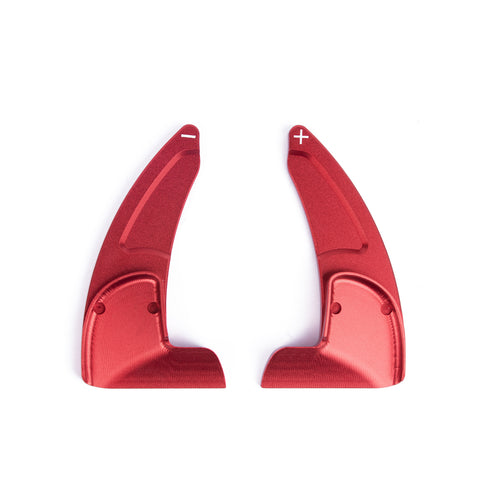 Black Forged ABS Paddle Shifter Extension For Dodge Charger Chrysler 300 2015-21