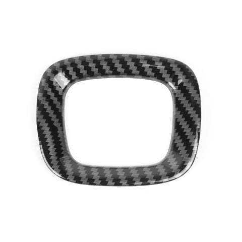 Auto Interior Steering Wheel Logo Decoration Cover Accessories Carbon Fiber Pattern ABS Steering Wheel Trim Compatible with Honda Accord 10th 2018-2022 (Carbon Fiber Style)