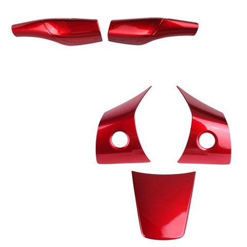 Carbon Fiber ABS Set Steering Paddle Shifter Trim Cover For Tesla Model 3 2017-2023 & Model Y 2020-up