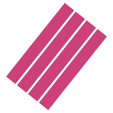 Blue Roll Front Hood Hash Mark Fender Racing Rally Stripes Sticker Vinyl Decal