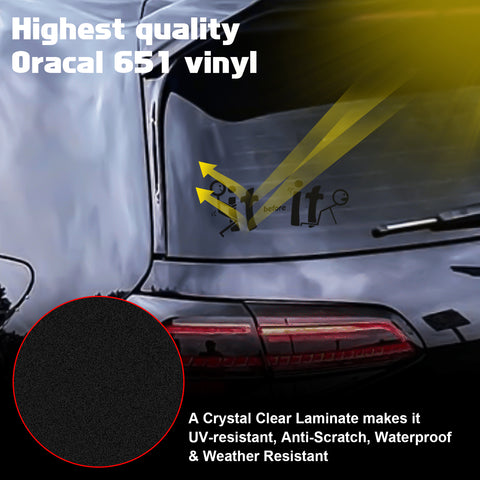 Xotic Tech Fu-ck It Before It Funny JDM Sticker Decal Vinyl Graphic for Cars Bumper Window Trucks Vans Walls Laptop " x 7"