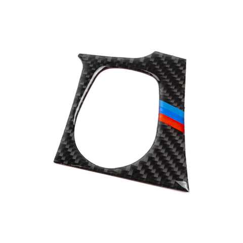M-Colored Carbon Fiber Side AC Vent Headlight Switch Panel Cover For BMW F30 F31