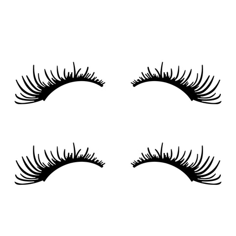 Xotic Tech CarLashes Car Headlight Eyelashes Stickers Fashion Fake Cute Decal Universal for Car Truck Headlamp Headlight