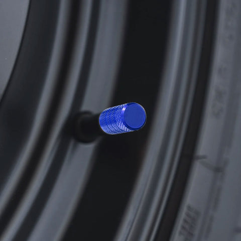 Xotic Tech 4pcs Tire Valve Stem Cover Caps Anodized Aluminum Alloy, Corrosion Resistant Leak-Proof Wheel Valve Cap Set Exterior Accessories, Universal for Cars Trucks Motorcycles SUVs and Bikes