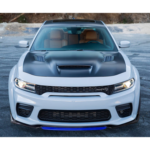 Xotic Tech Front Bumper Spoiler Splitter Diffuser Protector Detachable Middle Piece Replacement Compatible with Honda Accord Civic, Volkswagen MK5 MK6 MK7,Kia Optima,Mitsubishi Lancer