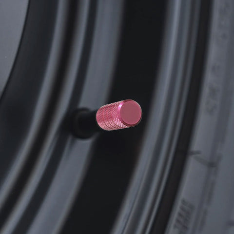 Xotic Tech 4pcs Tire Valve Stem Cover Caps Anodized Aluminum Alloy, Corrosion Resistant Leak-Proof Wheel Valve Cap Set Exterior Accessories, Universal for Cars Trucks Motorcycles SUVs and Bikes