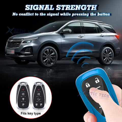 1X Keyless Remote Soft TPU Key Fob Cover Case For Chevy Camaro Malibu Cruze Spark Volt Bolt