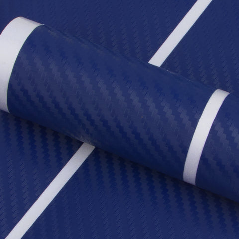 3D/4D Carbon Fiber Texture Door Sill Vinly Scratch Protection Cover Sticker