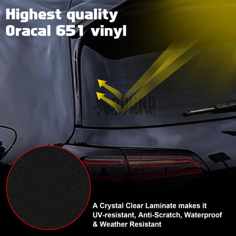 Xotic Tech FAFO Funny JDM F*ck Around and Find Out Sticker Decal Vinyl Graphic for Cars Bumper Window Trucks Vans Walls Laptop 3" x 7"