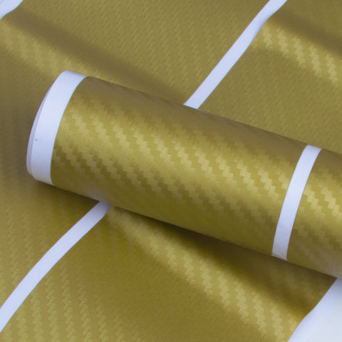 3D/4D Carbon Fiber Texture Door Sill Vinly Scratch Protection Cover Sticker