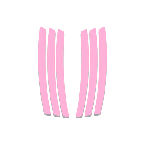 Xotic Tech 6pcs Car Body L&R Side Vent Insert Stripe Decal Vinyl Inlay Side Vent Gill Sticker Compatible with Chevrolet Camaro 2010-2015