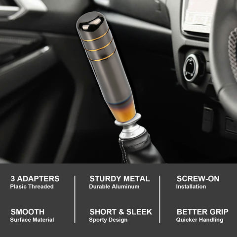 Heavy Duty Manual Long Gear Shifter Lever for 4/5/6 Speed Cars Interior Upgrade