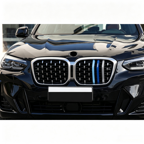 7-Beams Front Kidney Grill Buckle Trim Decortion Clip For BMW X4 G02 LCI 22-2025