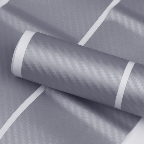 3D/4D Carbon Fiber Texture Door Sill Vinly Scratch Protection Cover Sticker