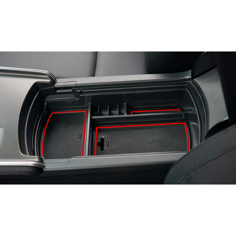 Central ABS Armrest Storage Box Grocery Holder w/Anti-Slip Pad For Accord 2018-22