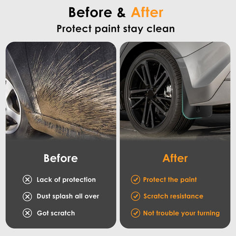 Mud Flaps Splash Guards Fender Accessories Kit For Toyota Camry LE XLE 2025 2026