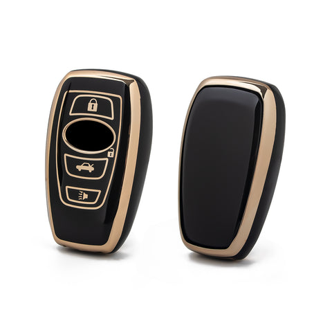 2X TPU Full Seal Keyless Key Fob Cover For Subaru Forester WRX 2016-UP