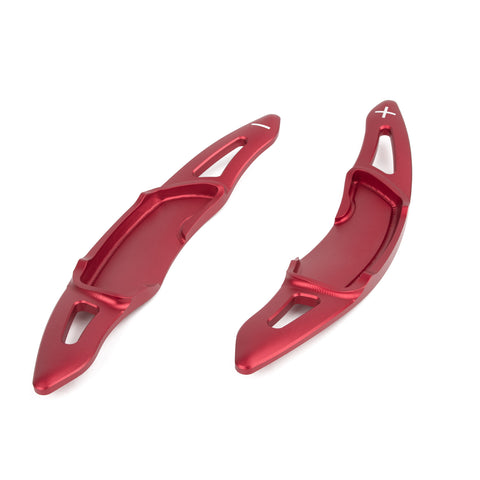 Red Aluminum Paddle Shifter Extension For Subaru Forester Outback Legacy 2012-up