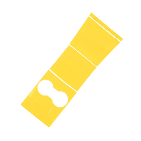 4X Yellow Interior Water Cup Holder Frame Trim For Tesla Model 3 17-20 Model Y 2020