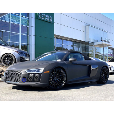 Set JDM Sport Style Tow Hook Ring Decoration+Tire Valve Stem Caps Universal Fit