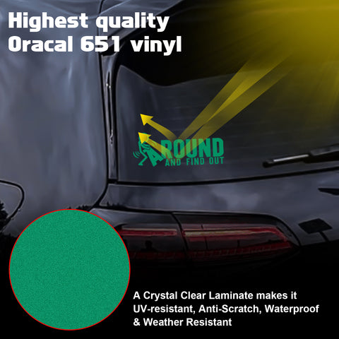 Xotic Tech FAFO Funny JDM F*ck Around and Find Out Sticker Decal Vinyl Graphic for Cars Bumper Window Trucks Vans Walls Laptop 3" x 7"