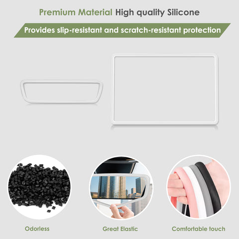 Center Console Screen Edge Frame Armrest Cover Kit For Tesla Model 3 Y 25+