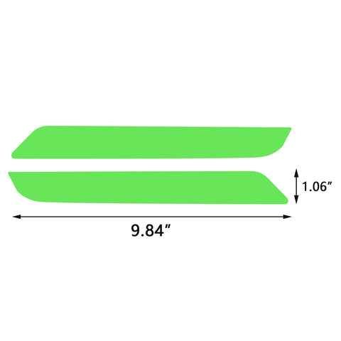 Xotic Tech Self Adhesive Front Fog Light DRL Tint Vinyl Film, Precut Fog Lamp Light Transmission Stickers Overlay Decal Exterior Decoration Compatible with Honda Accord 10th 2018 2019 2020