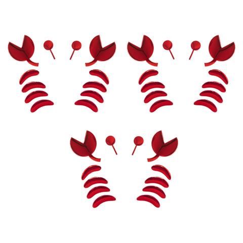 1pc x 3D Silver Chrome Devil Demon Sticker Decal Auto Car Emblem Decal Decoration