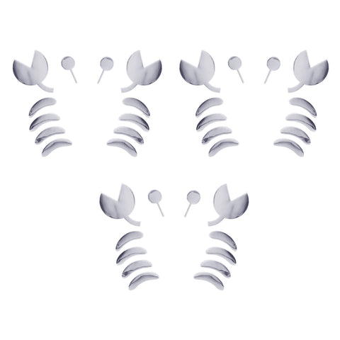 1pc x 3D Silver Chrome Devil Demon Sticker Decal Auto Car Emblem Decal Decoration