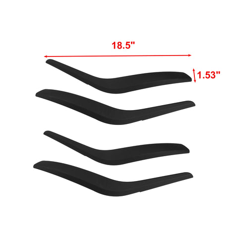 Xotic Tech Door Handle Cover Replacement Front Left + Right Side Inner Door Grab Handle Cover Armrest Bracket Compatible with BMW X1 E84 2008-2015