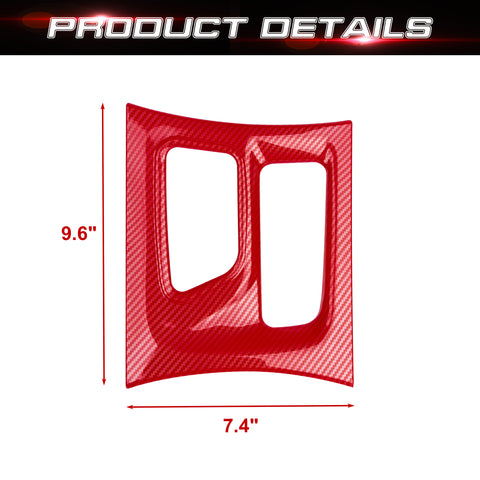 Console Gear Shift Panel Molding Cover For Dodge Charger 2015-2023 Accessories