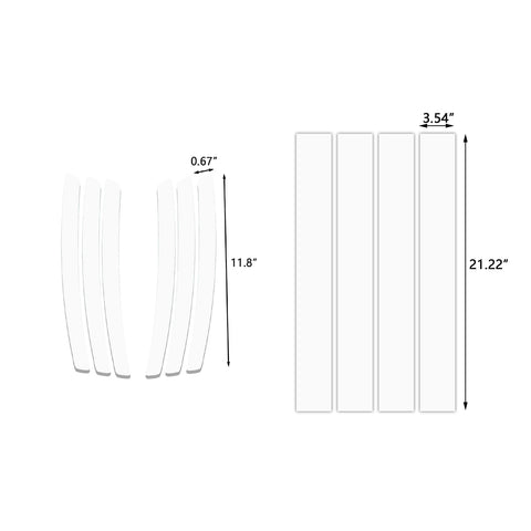 Racing Style Side Vent Fender Stripes Decal Cover For Chevrolet Camaro 2010-15