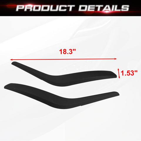 Xotic Tech Door Handle Cover Replacement Front Left + Right Side Inner Door Grab Handle Cover Armrest Bracket Compatible with BMW X1 E84 2008-2015