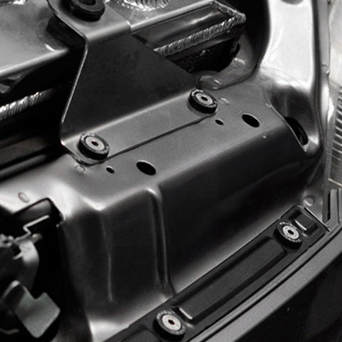 JDM VTEC Solenoid Valve Cover Cap Fender Bumper Engine Bay Washer Kit For Honda