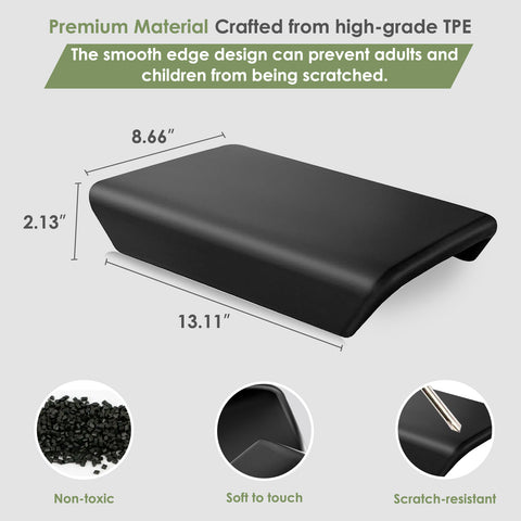 TPE Console Armrest Box Protective Cover For Tesla Model 3 2024+ Model Y 2025+