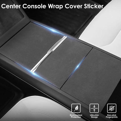 Center Console Wrap Cover Kit For Tesla Model 3 Highland Model Y Juniper 2025+