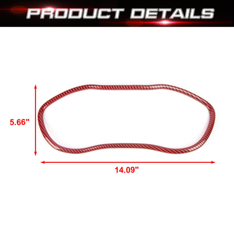 For Dodge Challenger 2015-up Dashboard Panel Display Frame Cover Trim