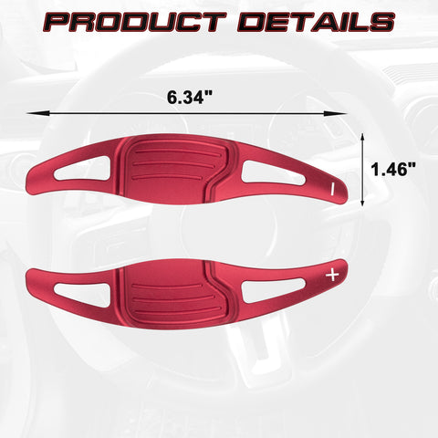 Aluminum Paddle Shifter Extension For Ford Fusion Mondeo Edge Lincoln MKX MKC MKZ