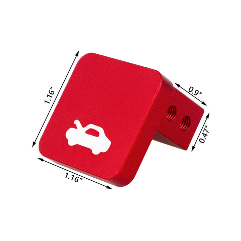 Billet Aluminum Hood Latch Release Pull Handle Cable Repair Kit Replacement For Honda Civic 1996-2011, Honda CR-V 1997-2006, Honda Element 2003-2011, Honda Ridgeline 2006-2014