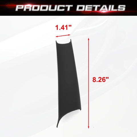 x xotic tech Door Pull Handle Cover Compatible with BMW X5 Series E70/E70 LCI 2008-2013, BMW X6 Series E71/E72 2008-2014, Inner Passenger Right Side Door Handle Protective Cover