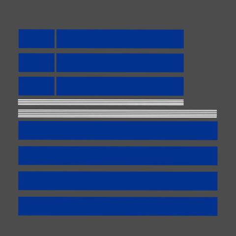 Xotic Tech Glossy Vinyl Racing Stripe Car Hood Graphics Decal Sticker for Hood Roof Rear Trunk Decoration Compatible with Ford Mustang 2015-up