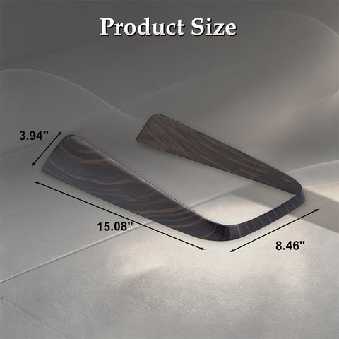 Wood/ Carbon Look Gear Shift Box Side Stripe Cover Accessories For Honda CRV 23+