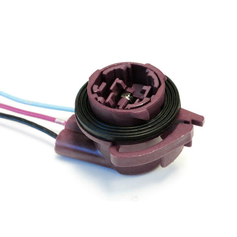 4pcs 3156 3157 Female Socket Wiring Harness Adapters, Extension Repair Replacement Retrofit for LED Bulbs