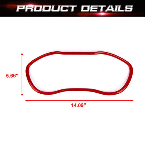 For Dodge Challenger 2015-up Dashboard Panel Display Frame Cover Trim