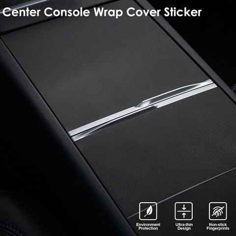 Center Console Wrap Cover Kit For Tesla Model 3 Highland Model Y Juniper 2025+
